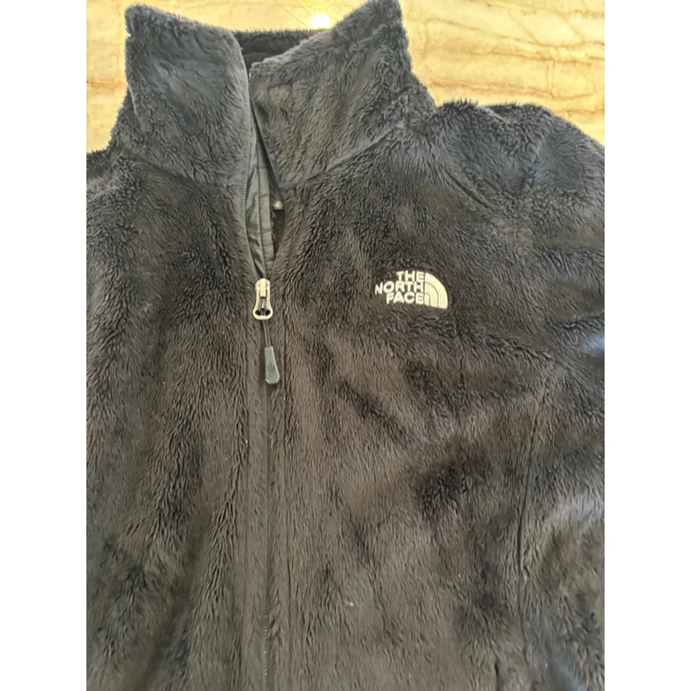 Women's The North Face Black Fleece Jacket S - Picture 3 of 7